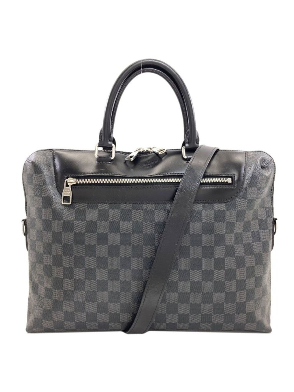 Louis Vuitton Porte Document Jour NM Business Bag Damier Canvas - Picture 1 of 15